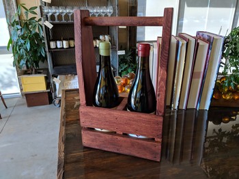 2-bottle Wood Box