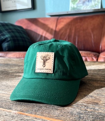 Logo patch hat in Green